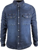John Doe Motoshirt Dark Blue XTM Motorcycle Shirt S