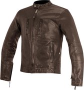 Alpinestars Brass Tobacco Brown Leather Motorcycle Jacket XL