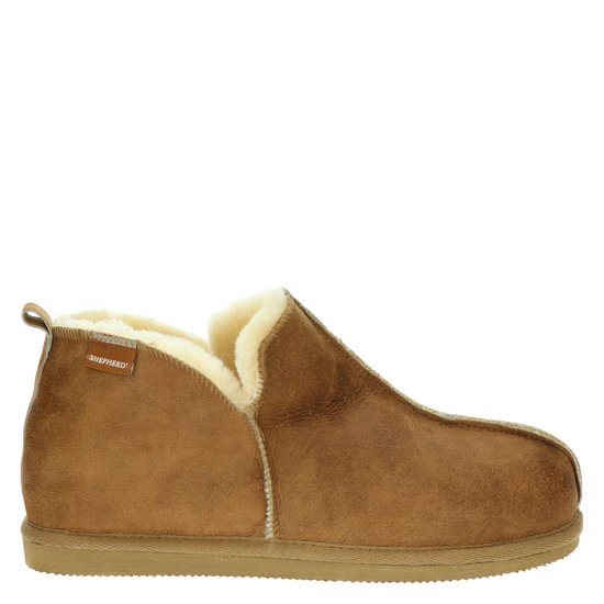 Shepherd Anton Heren Pantoffels - Cognac - Maat 40 | bol.com