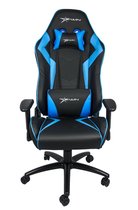 E-win Gaming Stoel-Gaming Chair- Bureaustoel Met Nekkussen & Verstelbaar Rugkussen - Instelbare Zithoogte-Champion Series, blauw / Zwart