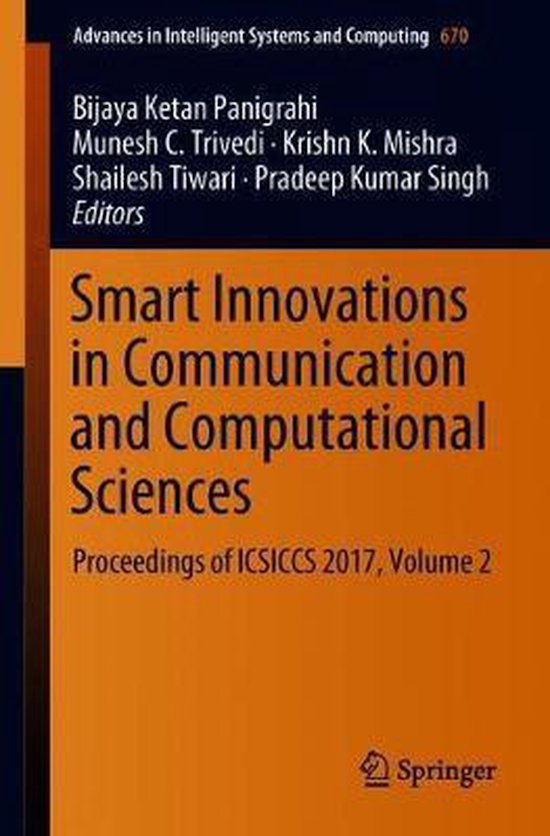 Smart Innovations in Communication and Computational Science ... - cover