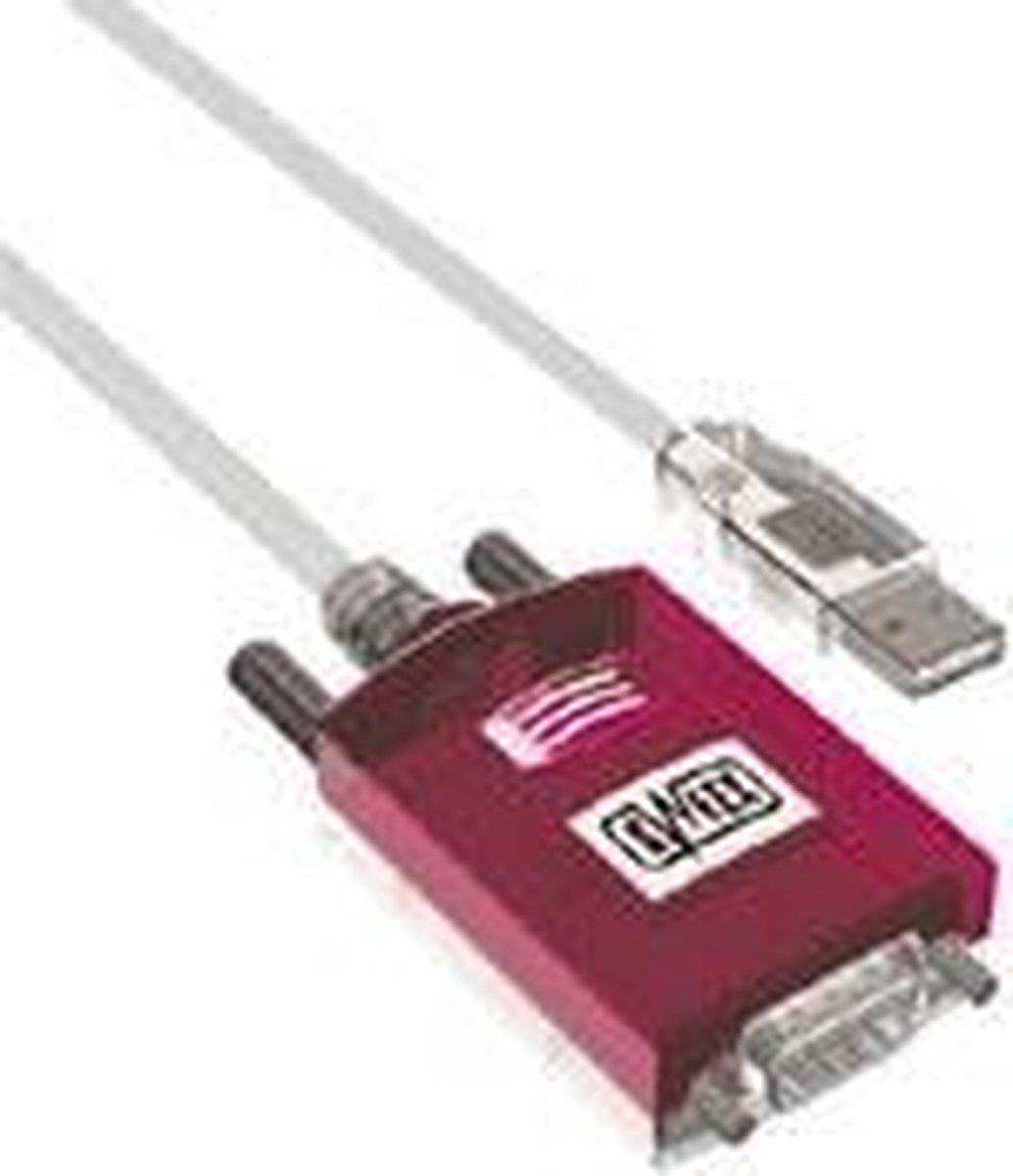 SWEEX USB 1.1 to Serial Kabel1.5 MeterBandbreedte tot 1 MbpsFile SynchronisatieOndersteuning van HandshakeBus Powered