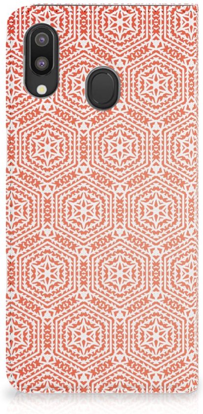 Coque Samsung Galaxy M20 avec Motif Aimant Orange