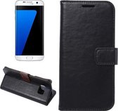Celltex Cover wallet case hoesje Samsung Galaxy S7 edge zwart