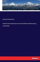 Geschichte der Entwicklung der naturwissenschaftlichen Weltanschauung in Deutschalnd