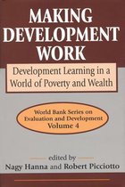 Advances in Evaluation & Development- Making Development Work