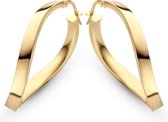 Casa Jewelry Oorringen Illusion - Goud Verguld
