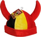 België Supporters Hoed - Zwart/Geel/Rood