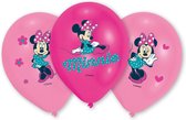 AMSCAN - 6 Minnie ballonnen - Decoratie > Ballonnen