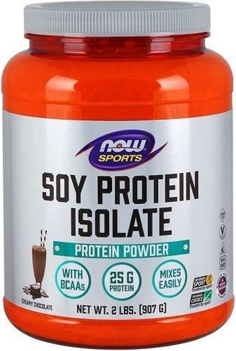Soy Protein Isolate Powder 907gr Chocolade