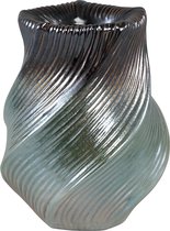 PTMD Diver green ceramic small long pot round s