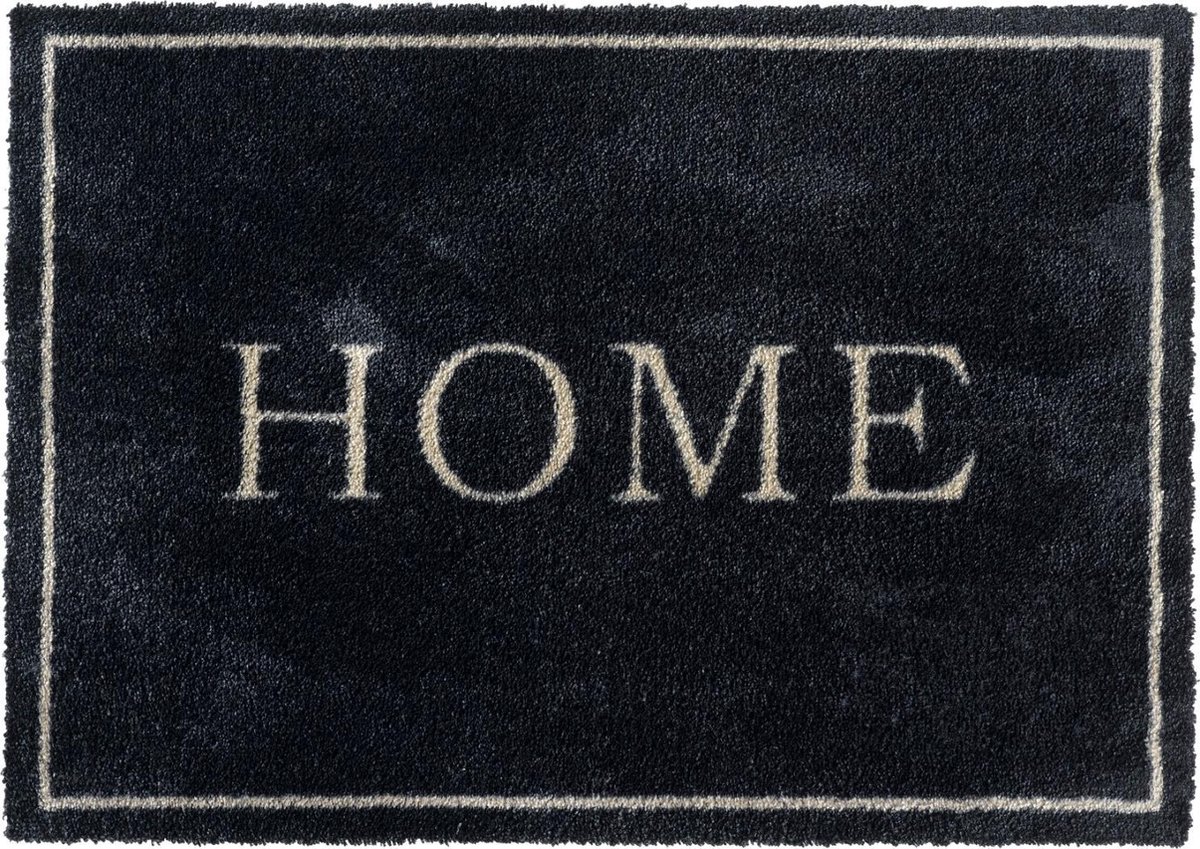 MD-Entree MD Entree - Deurmat - Schoonloopmat - Soft&Deco - Home Anthra - 50 x 70 cm Antraciet