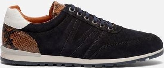 Van Lier Anzano sneakers blauw - Maat 42 | bol.com