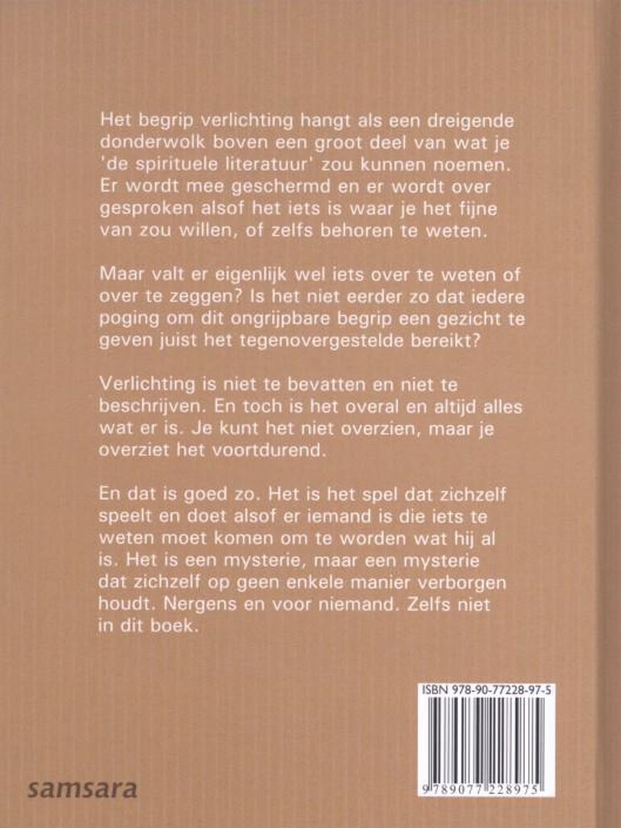 Verlichting - back cover