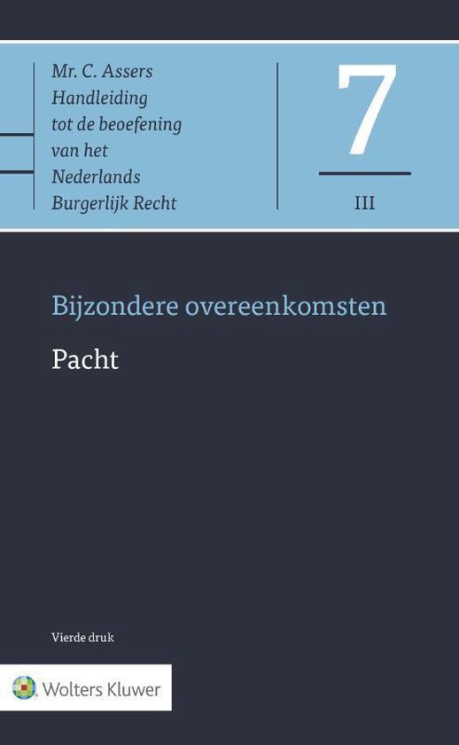 Asser-serie 7-III -   Pacht - cover