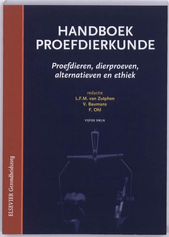 Elsevier gezondheidszorg  -   Handboek proefdierkunde