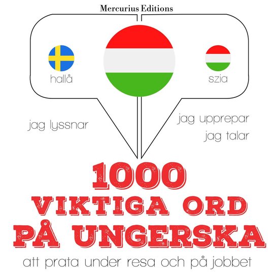 1000 viktiga ord på ungerska - cover