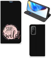 Book Case met Tekst Xiaomi Mi 10T | 10T Pro Smart Cover Boho Stay Wild