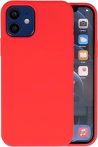 iPhone 12 Mini Hoesje Fashion Backcover Telefoonhoesje Rood