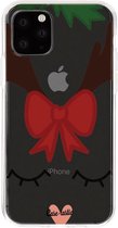 Casetastic Apple iPhone 11 Pro Hoesje - Softcover Hoesje met Design - Reindeer Print