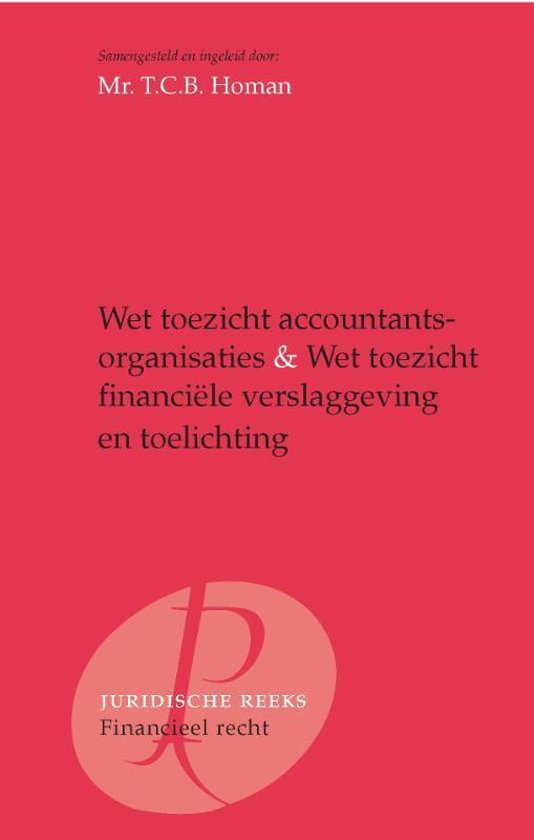 Wet toezicht accountantsorganisaties, Wet toezicht financië ... - cover