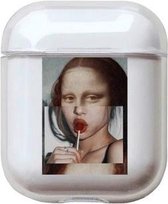 Shieldcase Mona Lisa  Case geschikt voor Airpods case - transparant