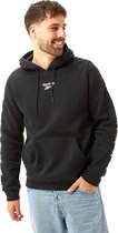 Reebok Essentials Tape Trui / Hoodie - Zwart Heren - Maat M