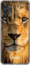 6F hoesje - geschikt voor Samsung Galaxy A32 5G -  Transparant TPU Case - Leo #ffffff