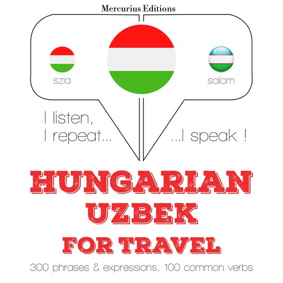 Magyar - üzbég: utazáshoz - cover