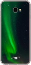 6F hoesje - geschikt voor Samsung Galaxy J4 Plus -  Transparant TPU Case - Northern Lights #ffffff