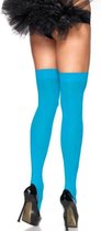 Stockings Jarratelkousen Jarratelgordel Panty Dames Sexy Ondergoed - Blauw - Leg Avenue®