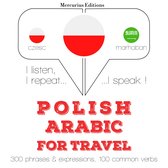 Polski - arabski: W przypadku podróży