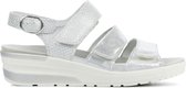 Waldlaufer Vrouwen Leren    Sandalen / Damesschoenen 702 001 - Zilver - Maat 39.5