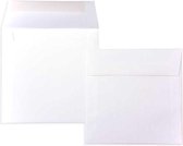 Enveloppen Wit 16,5x16,5cm Premium Opaak (50 stuks)