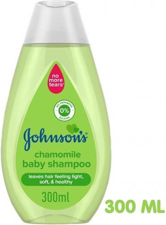 Johnson's Baby Shampoo Kamille 3 x 300ml Voordeelverpakking bol