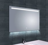 Saqu Deluxe Spiegel met LED verlichting Dimbaar 100x60 cm