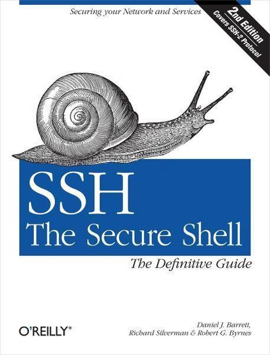 SSH, The Secure Shell: The Definitive Guide - cover