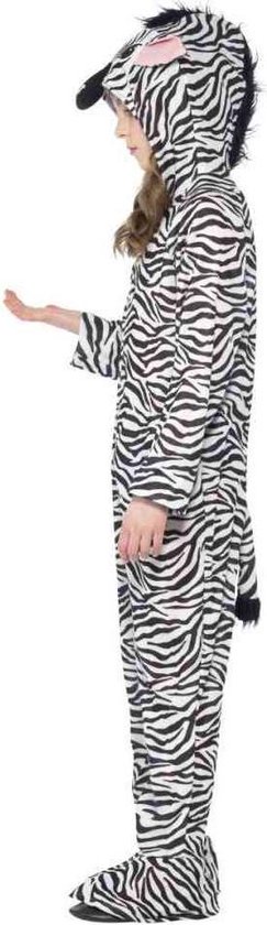 Incarijk stopverf versieren Zebra onesie kostuum voor kinderen / dierenpak 146/158 | bol.com
