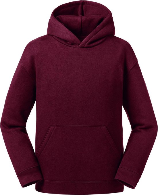 Russell Kinderen/Kinderen Authentieke Sweatshirt met kap (Bourgondië)