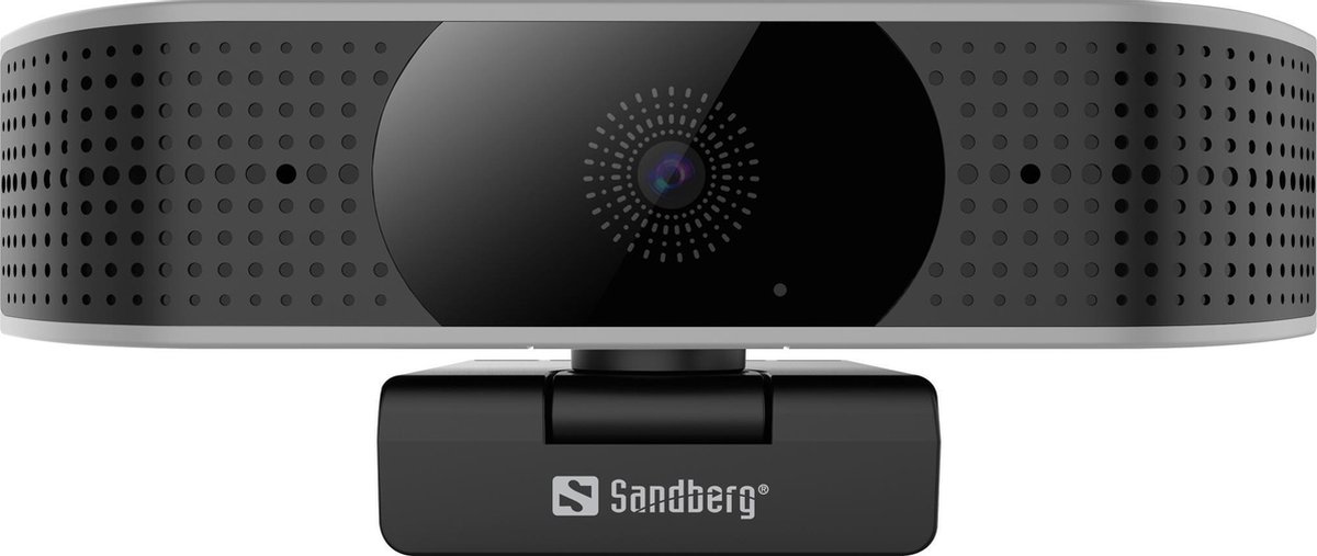 Sandberg 134-28 webcam 8,3 MP 3840 x 2160 Pixels USB 2.0 Zwart