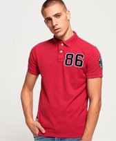 Superdry - Heren Polo - Destroy - Rood