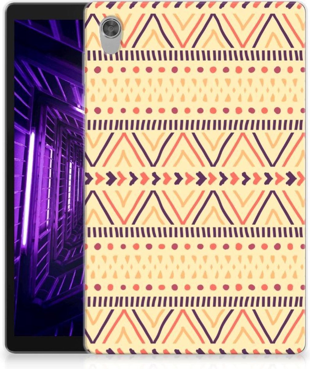 Lenovo Tab M10 HD (2de generatie) Hippe Hoes Aztec Yellow