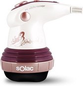 Bol.com Solac ME7712 Sculptural Brushing Anti Cellulose Massageapparaat Wit/Roze aanbieding
