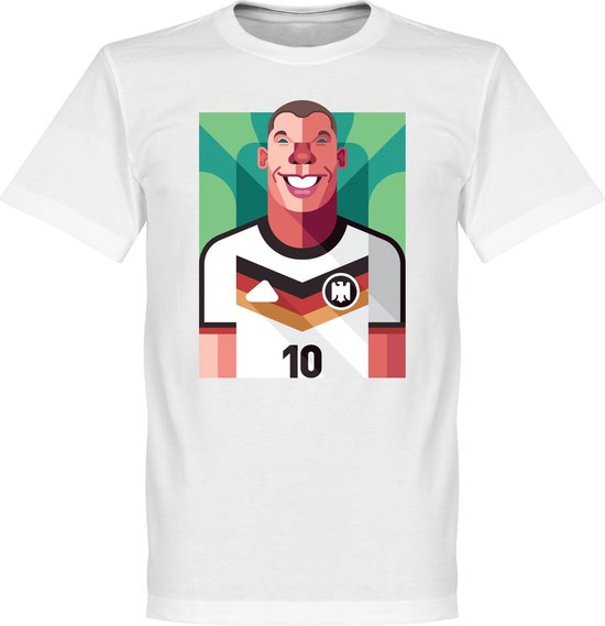 Playmaker Podolski Football T-Shirt - XL