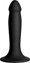 Smooth Silicone - Black - Double Dildos - black - Discreet verpakt en bezorgd