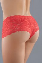 Adore Candy Apple Panty - Red - Maat O/S - Lingerie For Her - red - Discreet verpakt en bezorgd