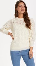 KAFFE - kajasmina pullover wit