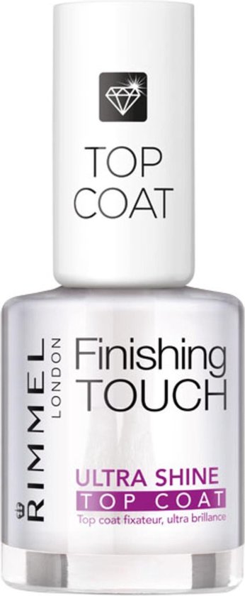 Rimmel London Finishing Touch Ultra Shine Nagellak Topcoat - Transparent
