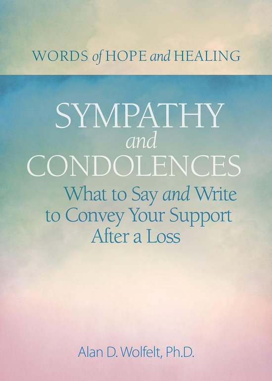 Words of Hope and Healing - Sympathy & Condolences - cover