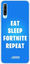 6F hoesje - geschikt voor Huawei P Smart Pro -  Transparant TPU Case - Fortnite - Eat Sleep Fortnite Repeat #ffffff